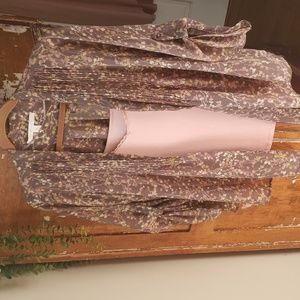 LC Lauren Conrad kimono and tank